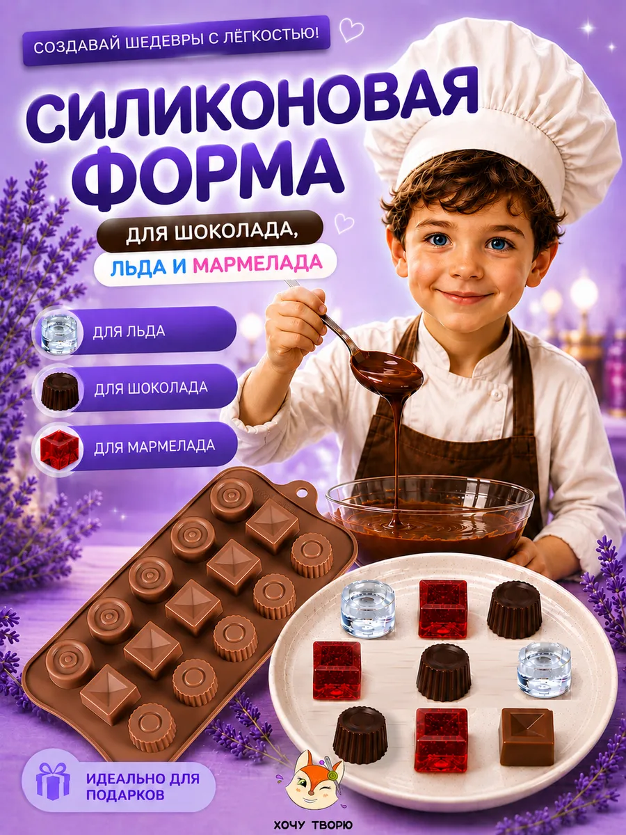 Форма силиконовая КН-1703 для выпечки 21,5х6см(120)