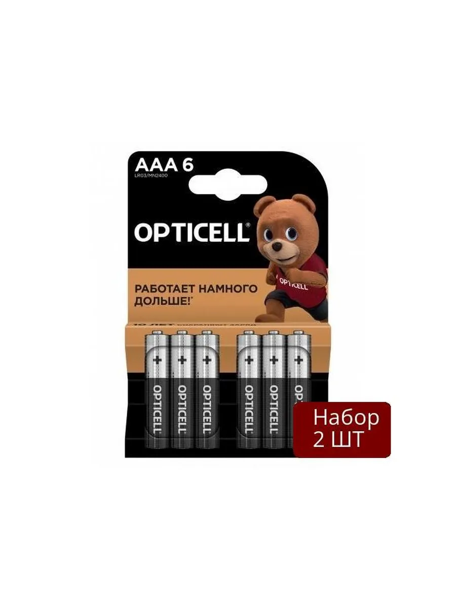 Opticell Basic Батарейки LR 03 ААА 4 шт