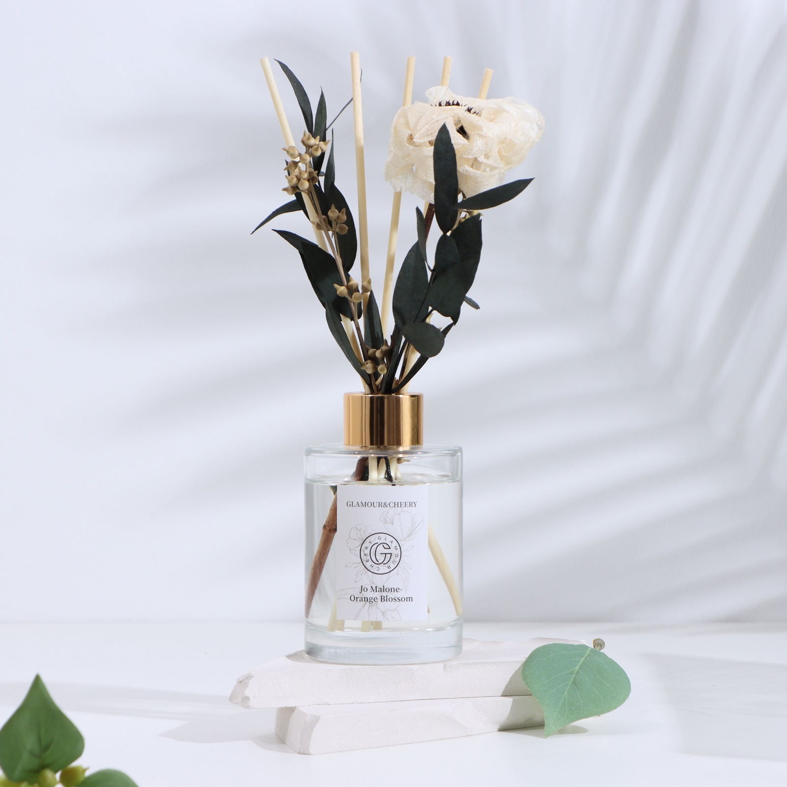 Диффузор ароматический "Dried flowers", 120 мл, цветок апельсина 10547189