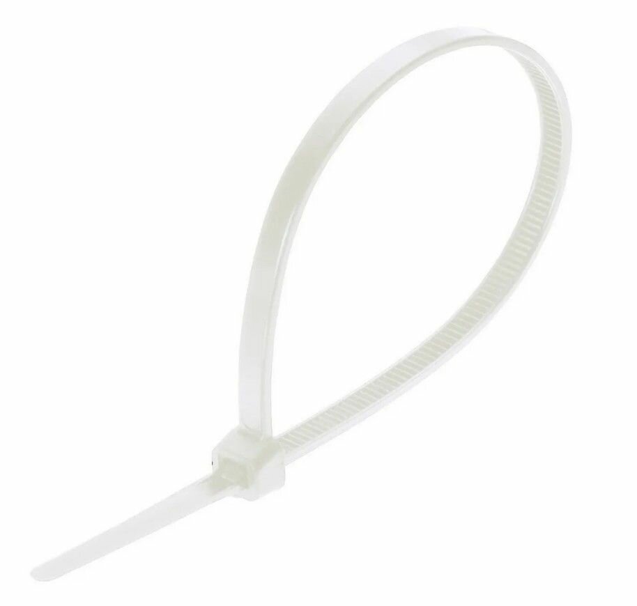 Хомут нейлоновый Smartbuy, 3,6х250, белый (SBE-CT-36-250-w)/150