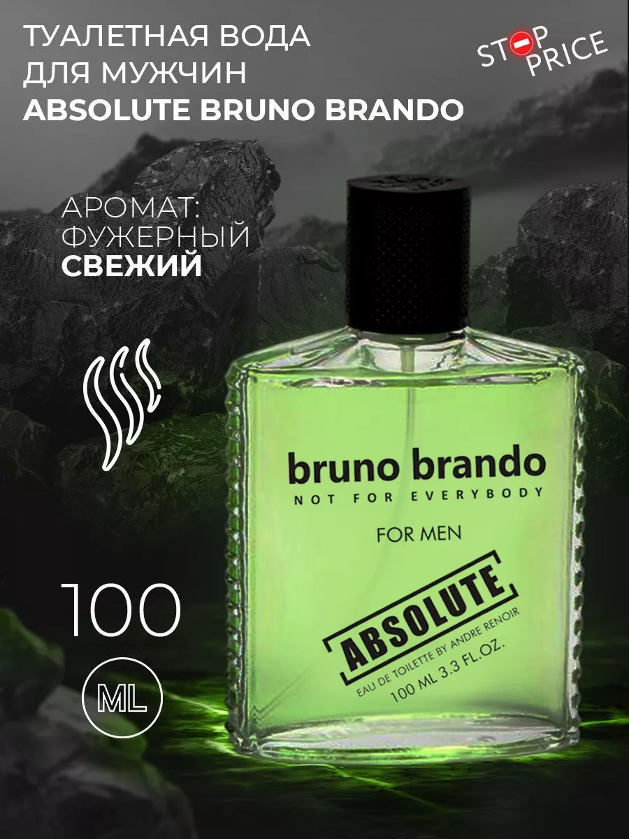 Туалетная вода мужская Absolute Bruno Brando, 100 мл 7343720