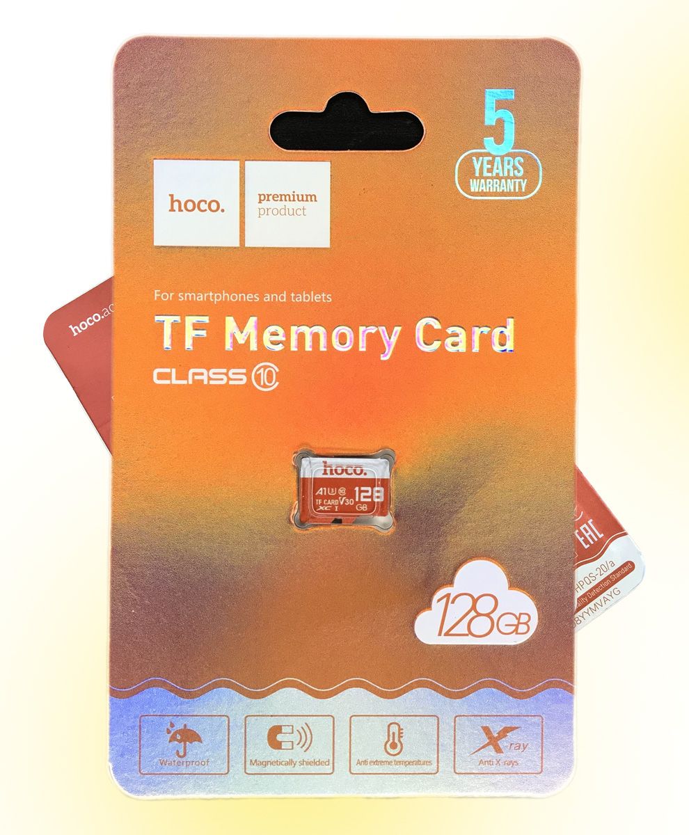 Флешка 128GB micro hoco (class10)