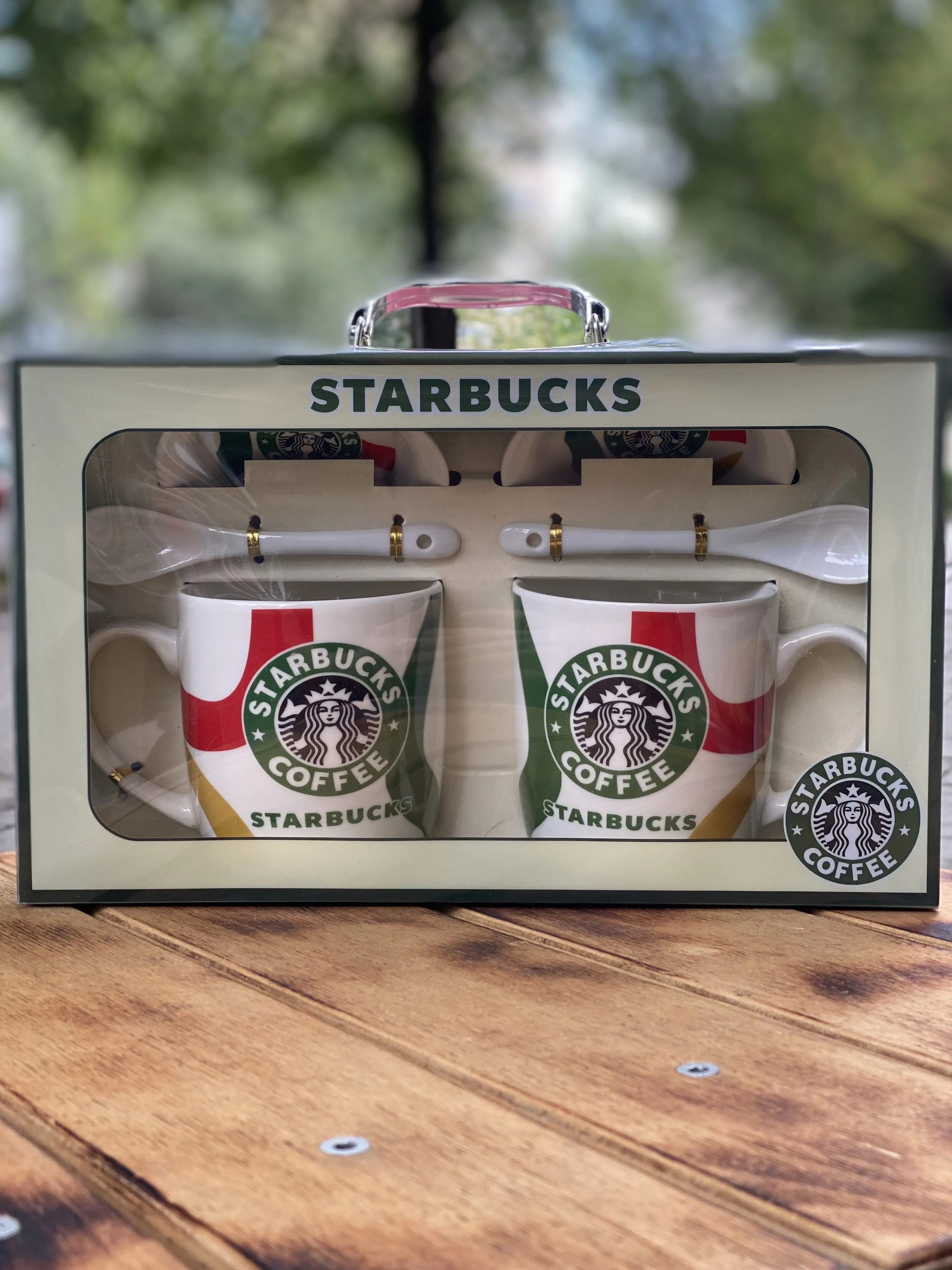 Кружка 2пр. HM-272 STARBUCKS П/У (60)