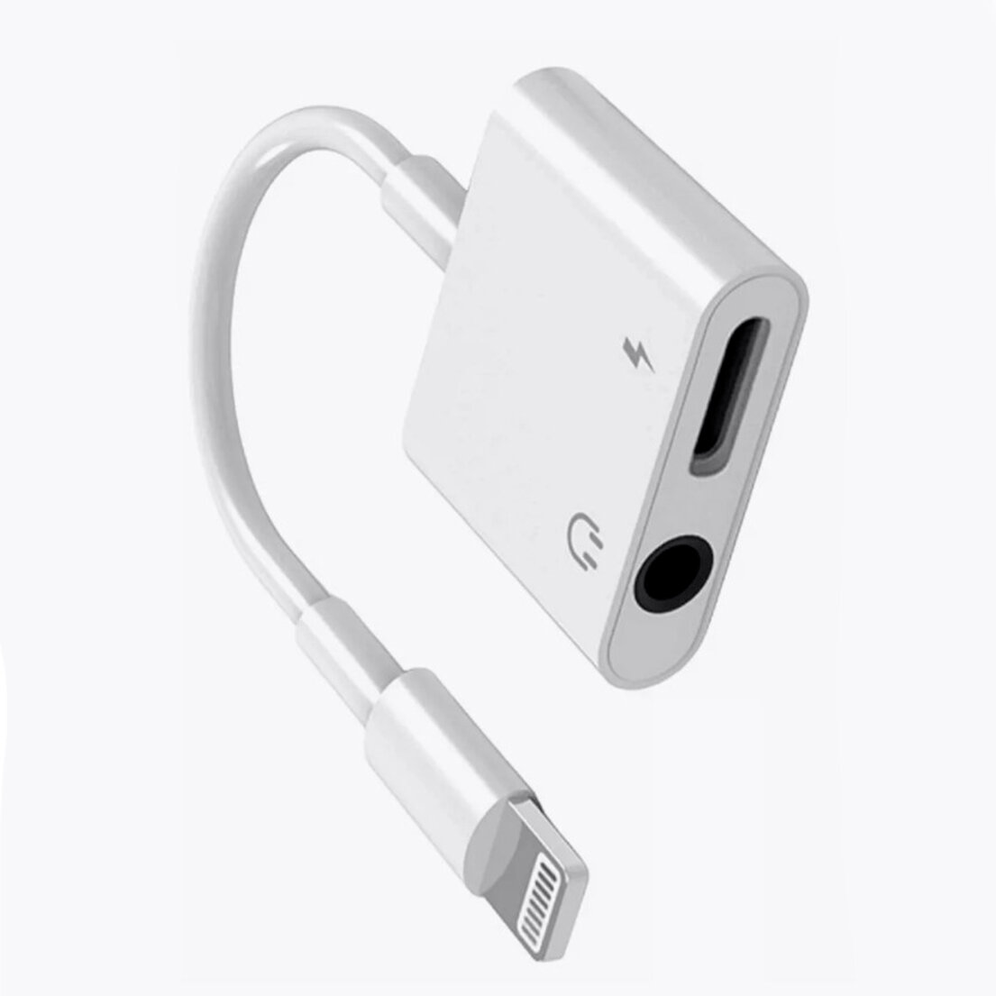 Переходник с 3.5 jack и Lightning на Lightning Jokade JC008