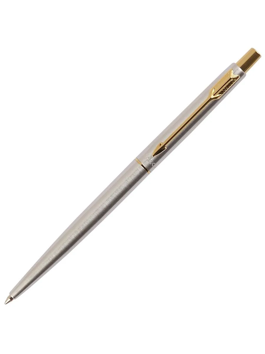 Ручка шариковая Parker "Classic Gold SS GT" синяя, 1.0мм, кнопочн., подар. упак.