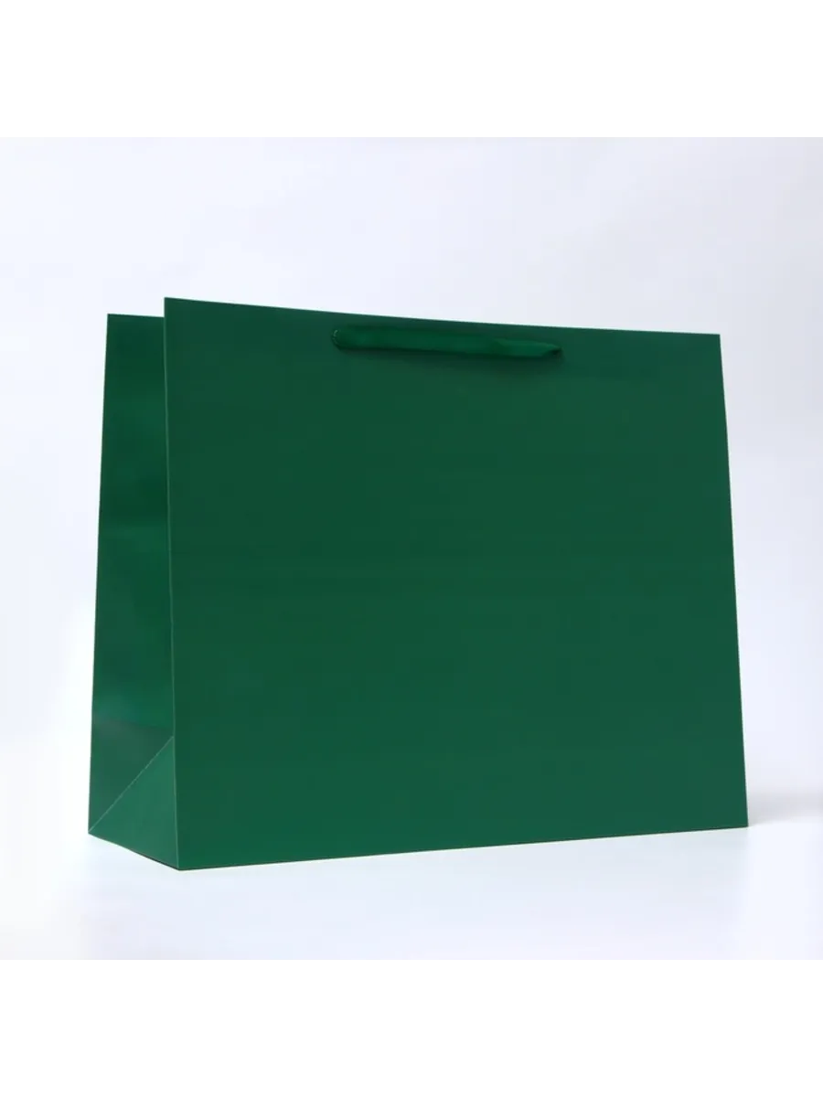 Пакет ламинированный горизонтальный "Изумрудный", XL 49 × 40 × 19 см 10320484