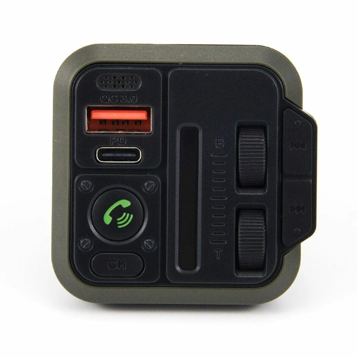 FM-трансмиттер MIVO MF-06 Bt 38W QC3.0) LED дисплей в упак