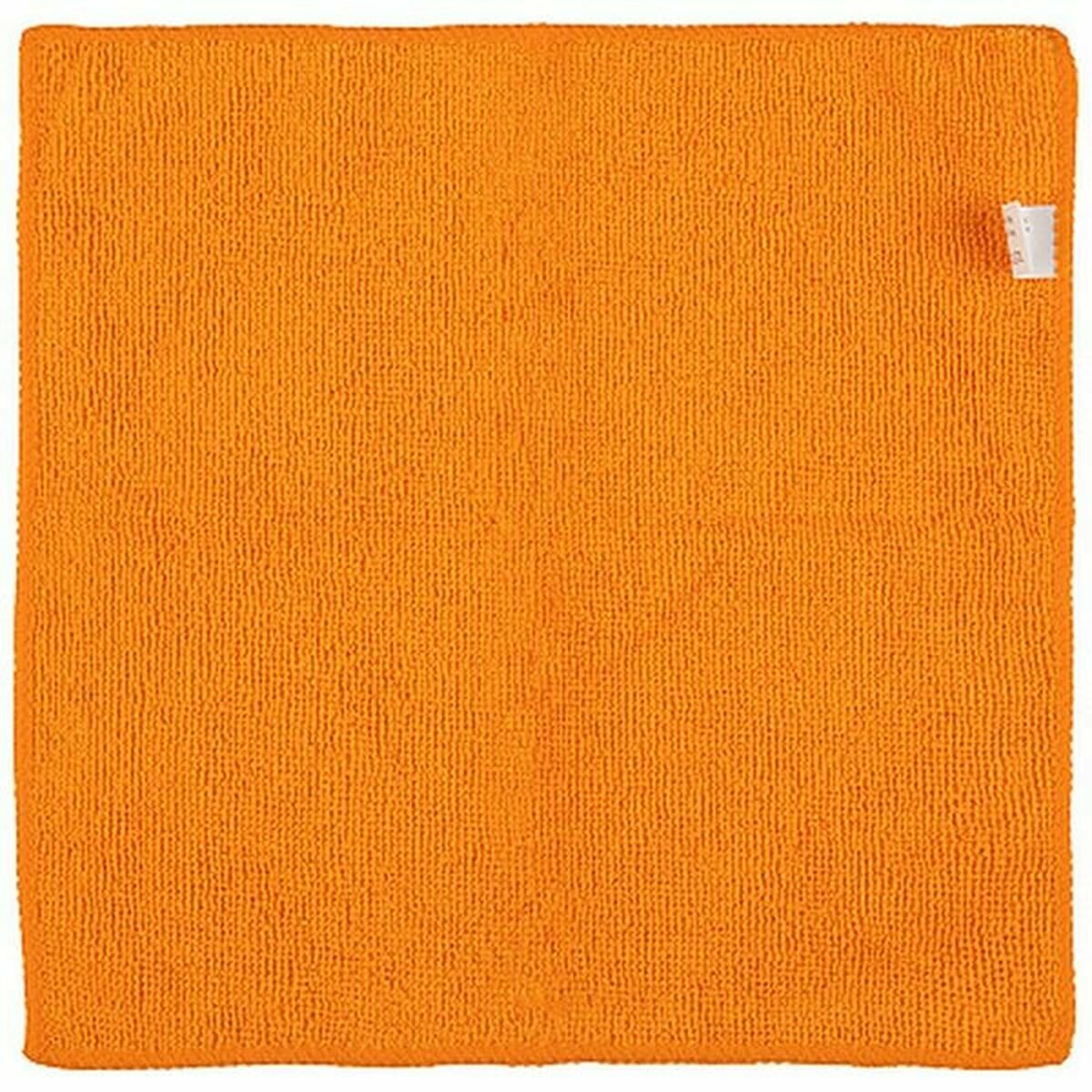 Салфетка из микрофибры М-01 цвет рыжий 30*30. (200)