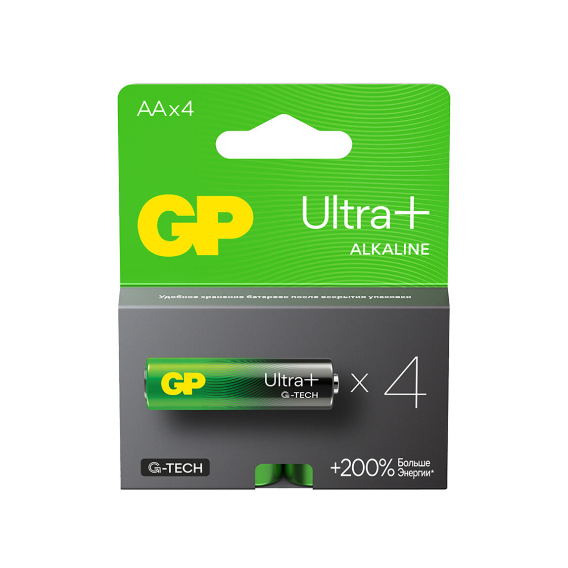 05.Эл.пит.GP 15AURS-2CB4 Ultra (R06) (48*2*4=384) шринк П-80