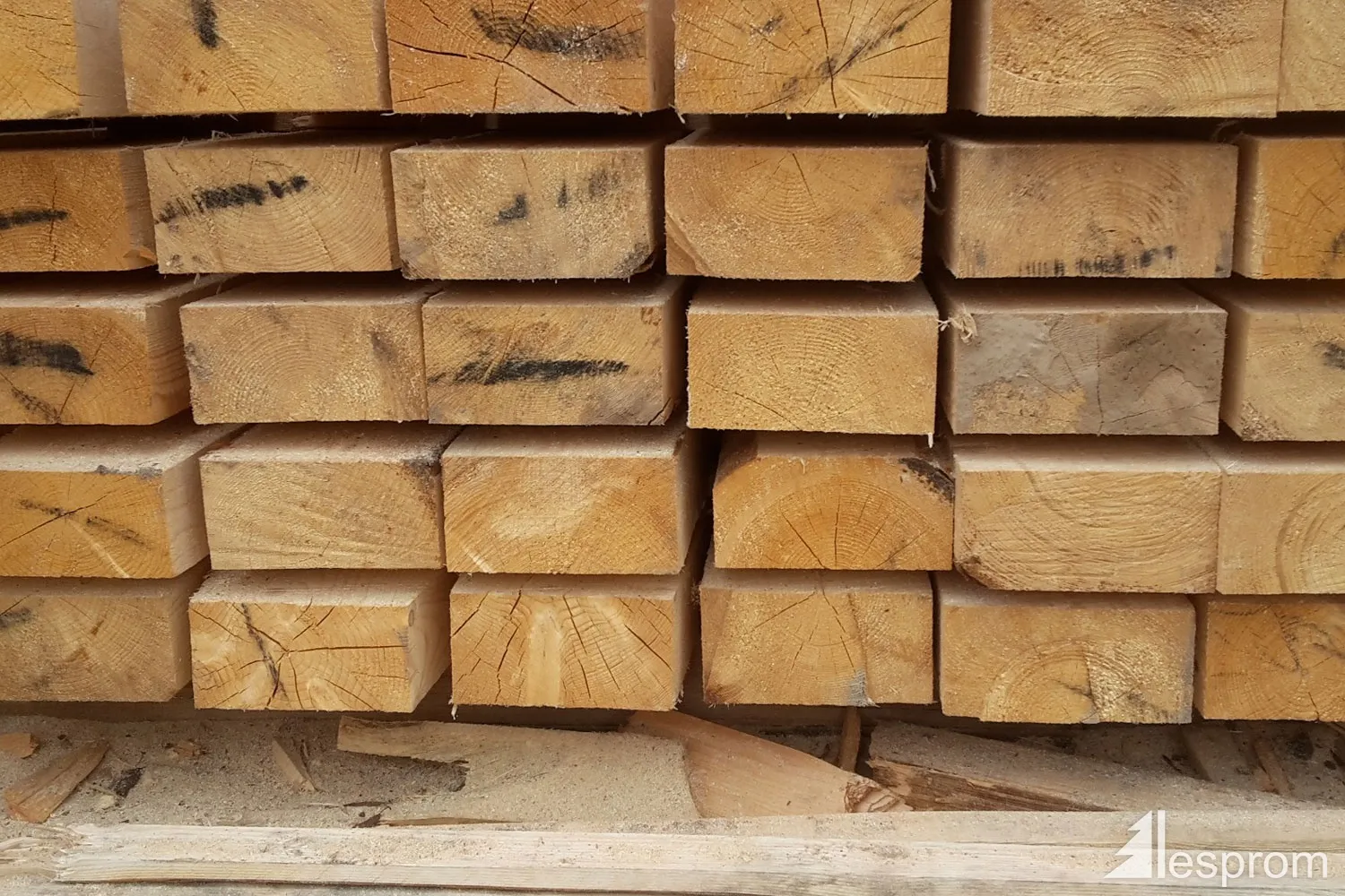 Доска 100*200 (брус) штучно 6м