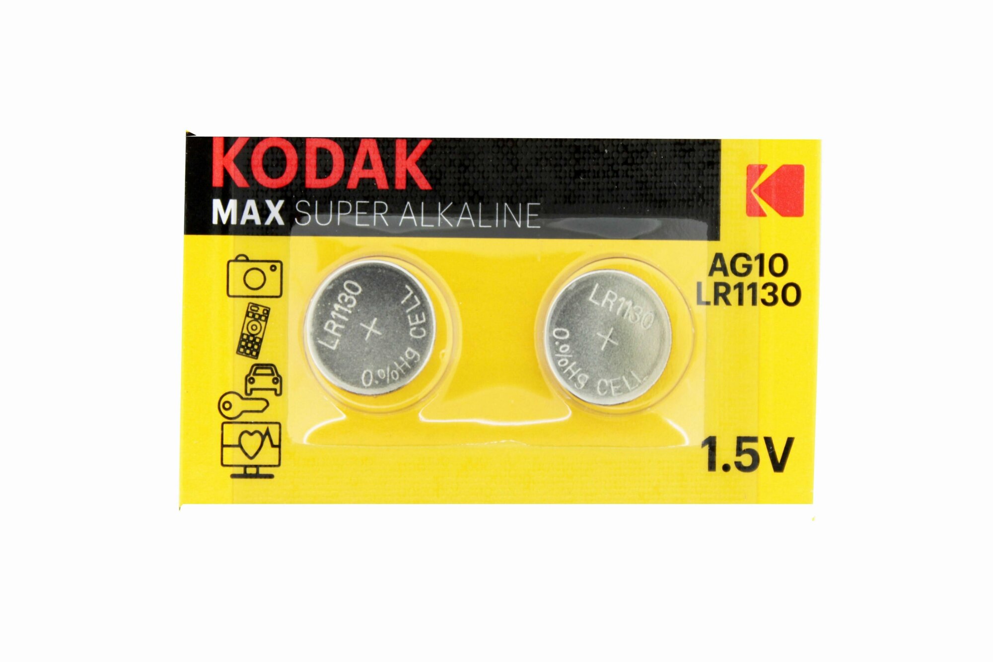 Бат. Kodak AG 10 (389) LR1130, LR54 (10шт.) (100/1000/70000) (P)