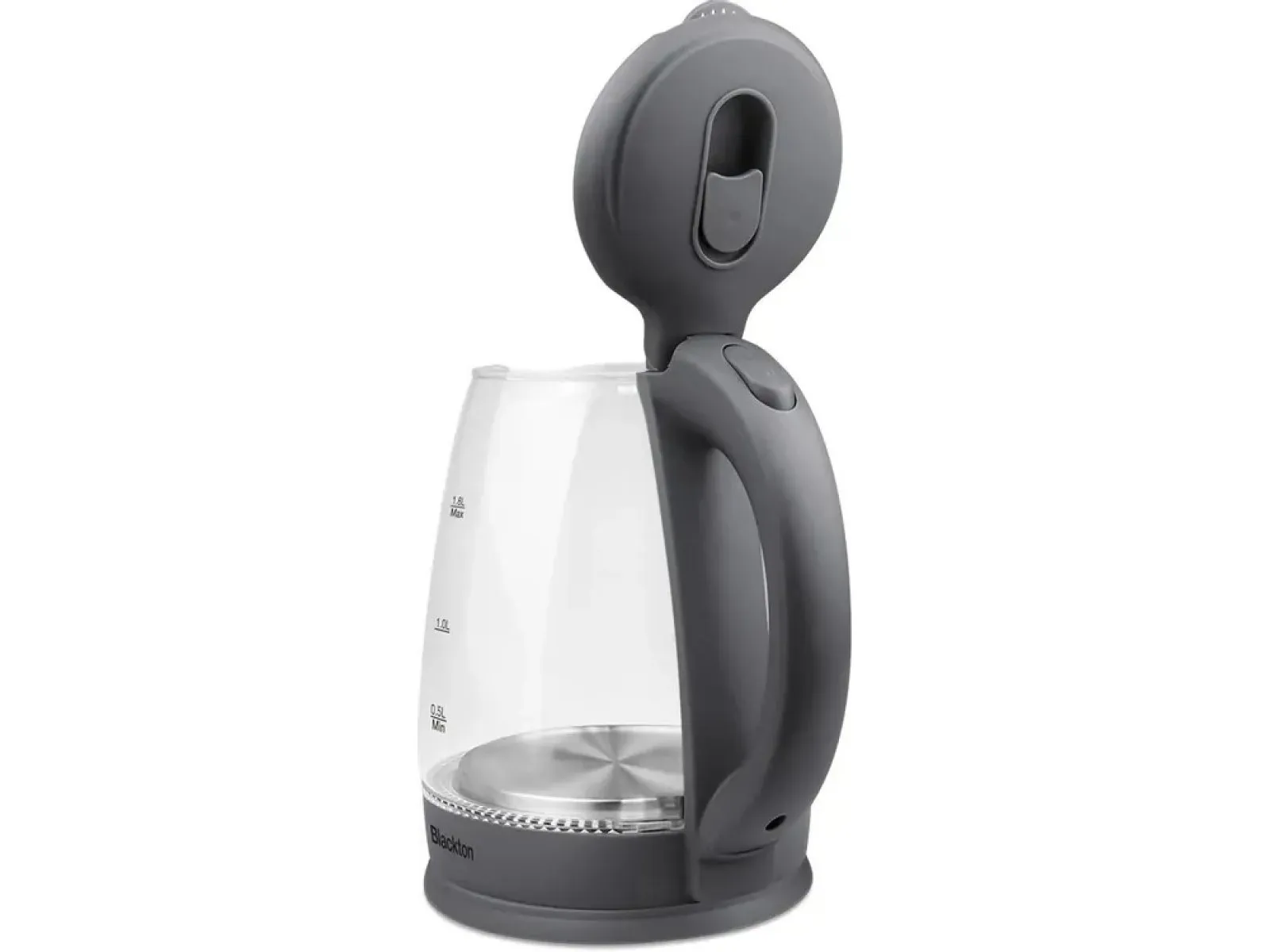 Чайник электр.Blackton Bt KT 1800G (диск, 1,8л) 1,5кВт, LED подсветка, стекло, серый