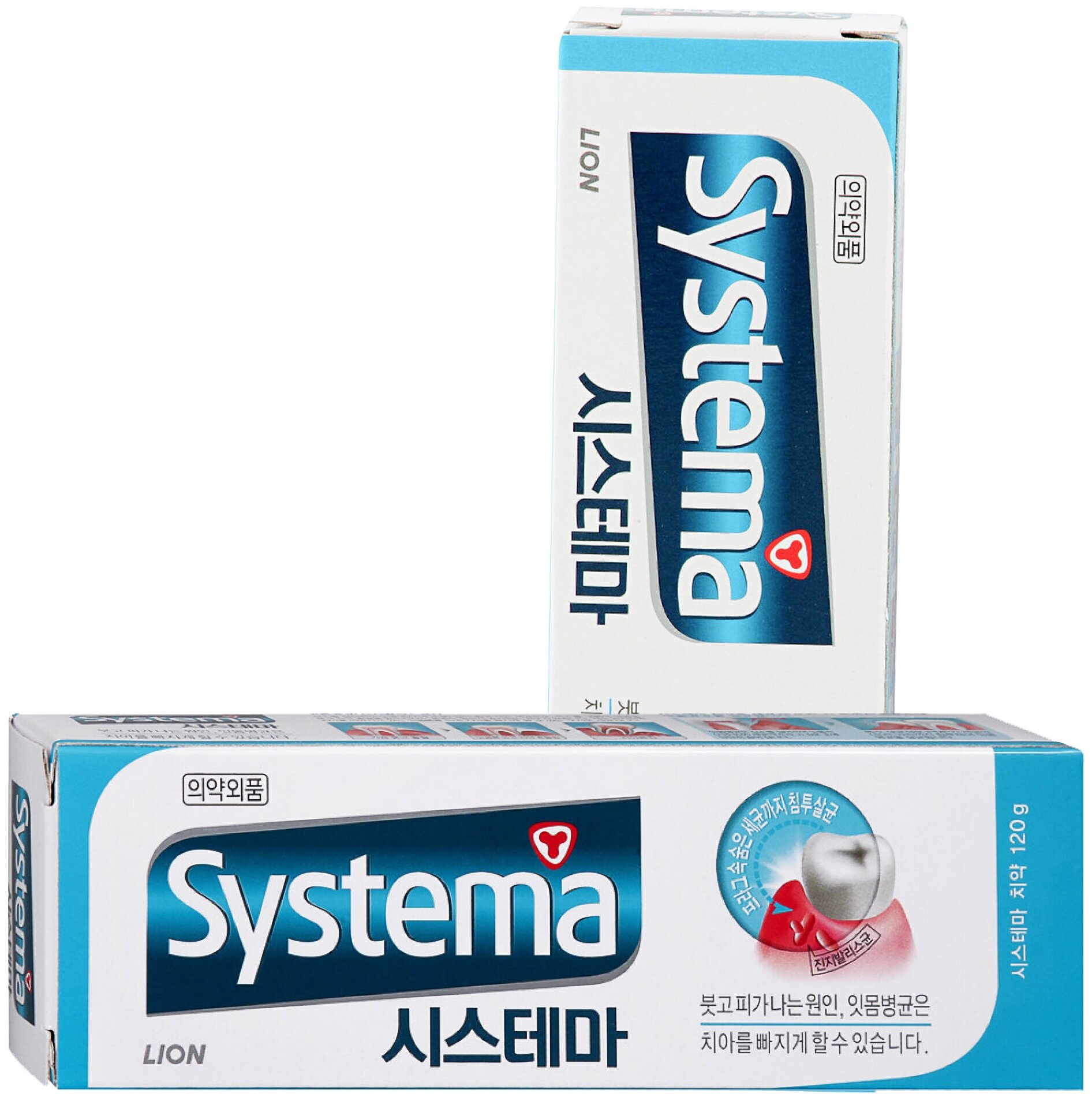 LN Systema Паста зубная для ежедневного ухода за полостью рта со вкусом ледяной мяты "Systema", 120