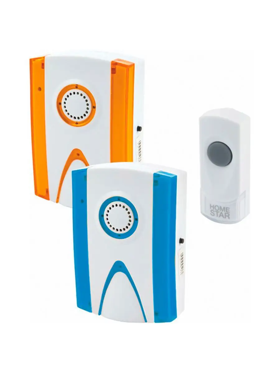 Звонок электрический HomeStar HS-0107WP беспроводной