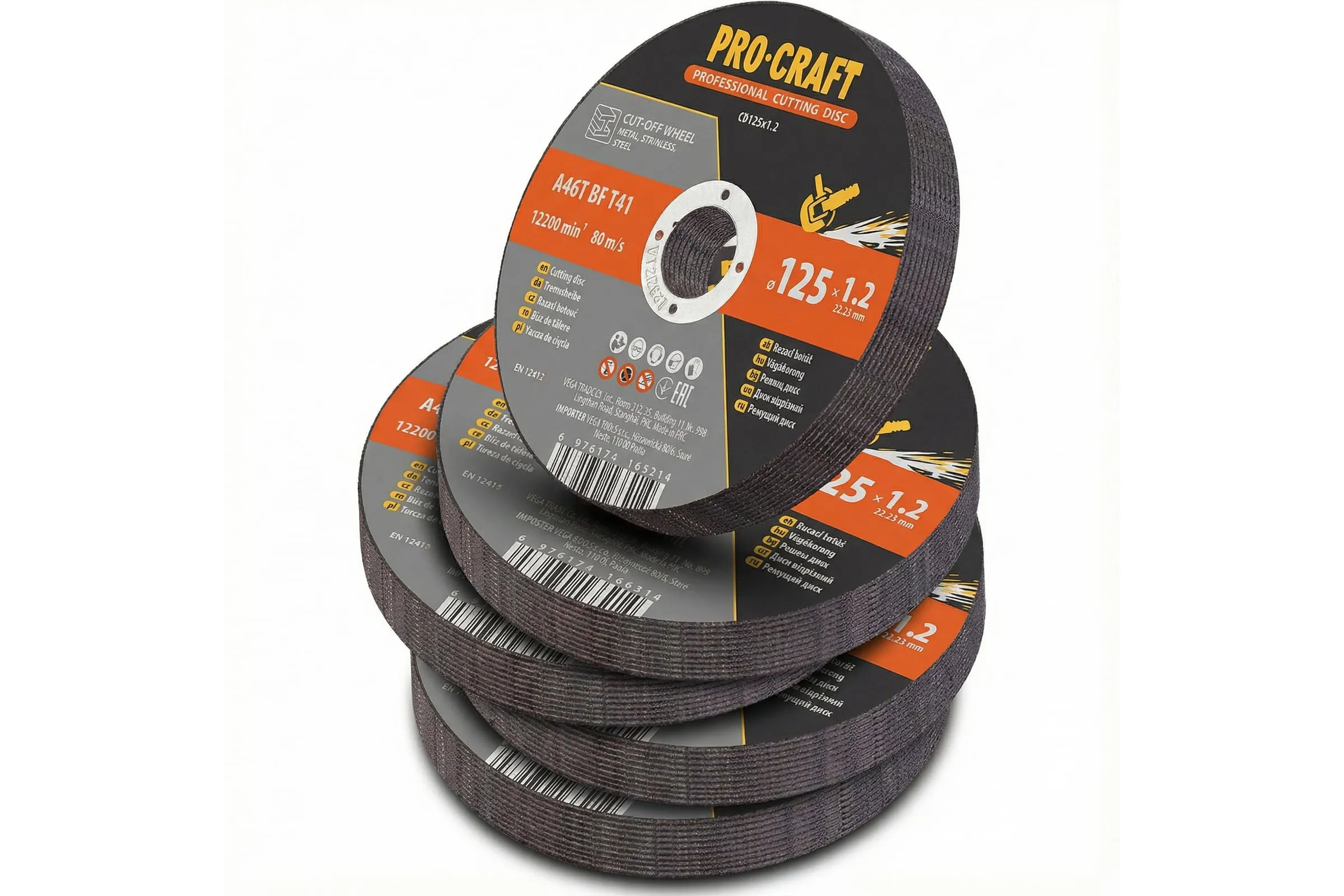Диск режущий по метталу Procraft CD115*1,2