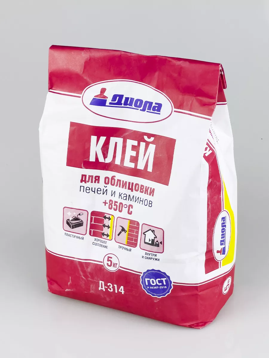 ИВСИЛ ТЕРМИКС клей для каминов и печей 250* (5кг)