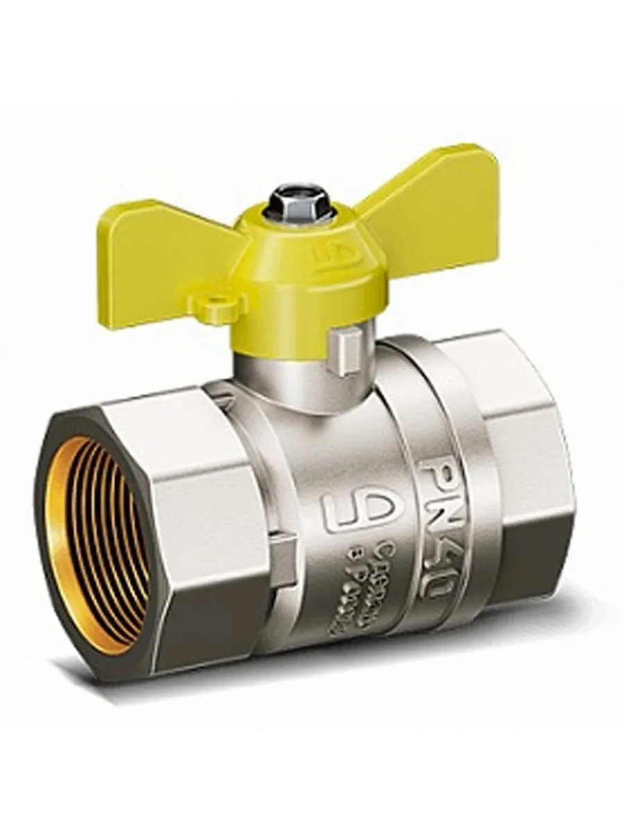 Кран газовый 3/4" М/П GAZ LD Pride
