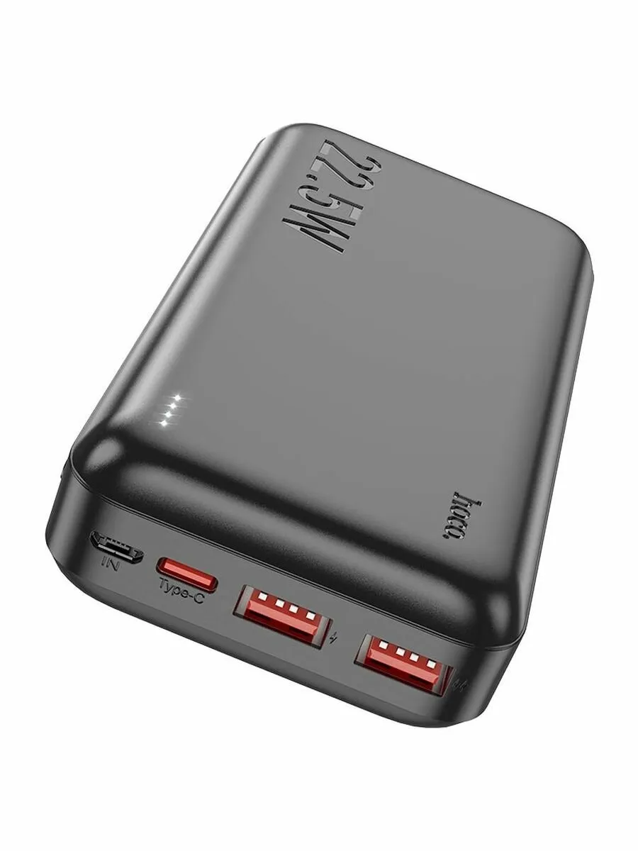 power bank 20'000 hoco J101A 22.5w PD20W QC3.0