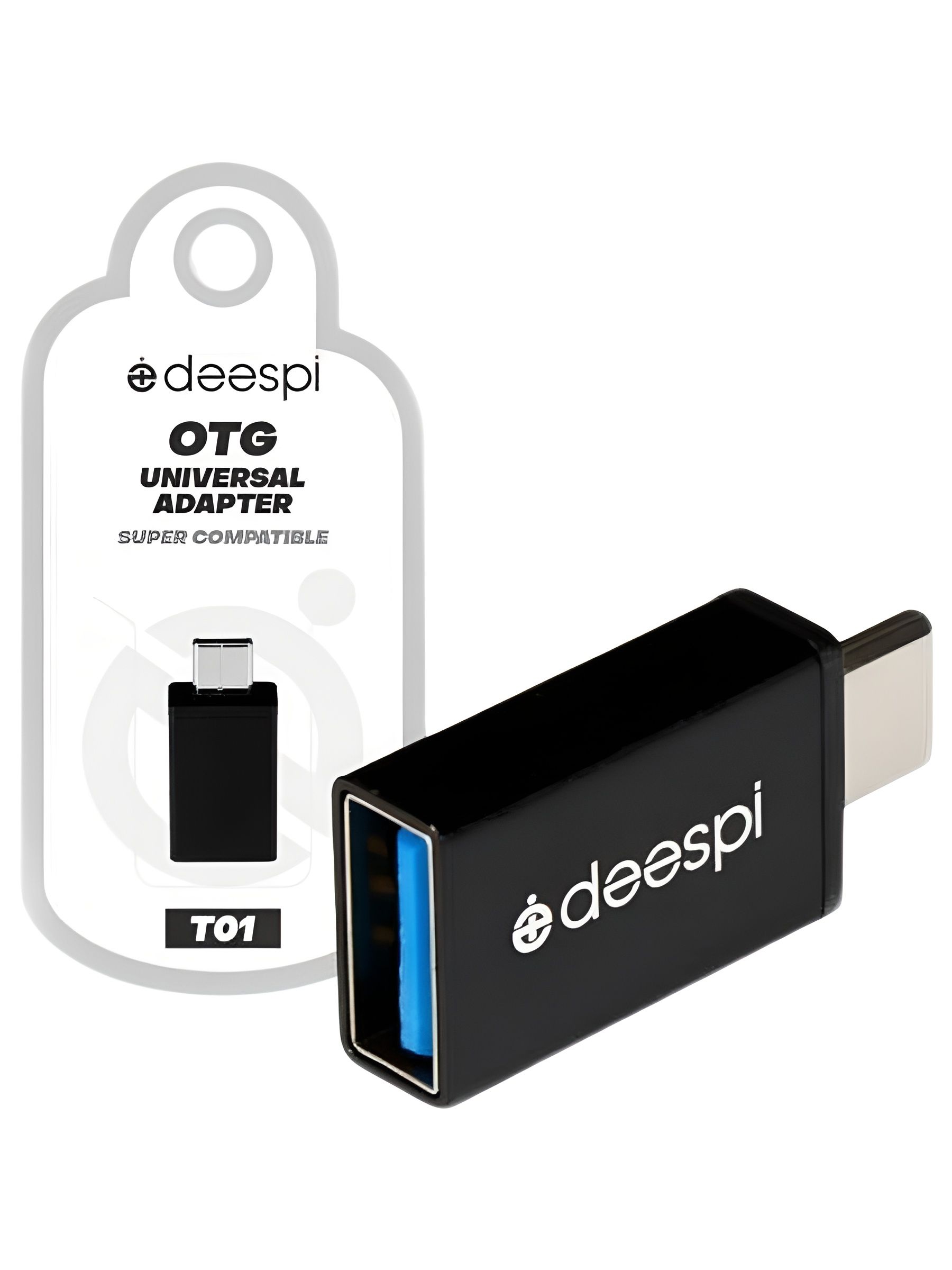 переходник-адаптер (TYPE-C→USB) T01 блистер