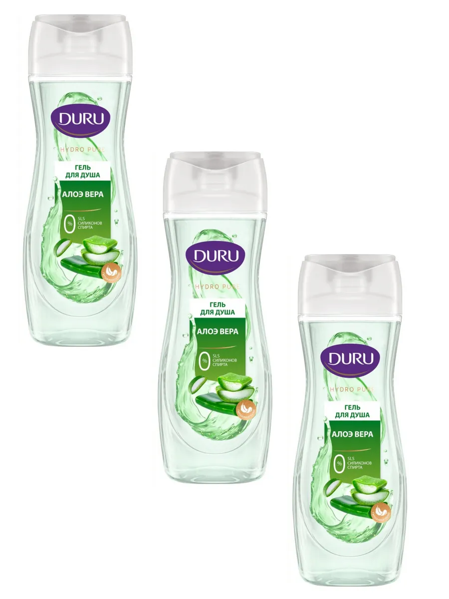 Гель для душа "Duru Hydro Pure" (250 мл) Алоэ Вера (12 шт/ящ)