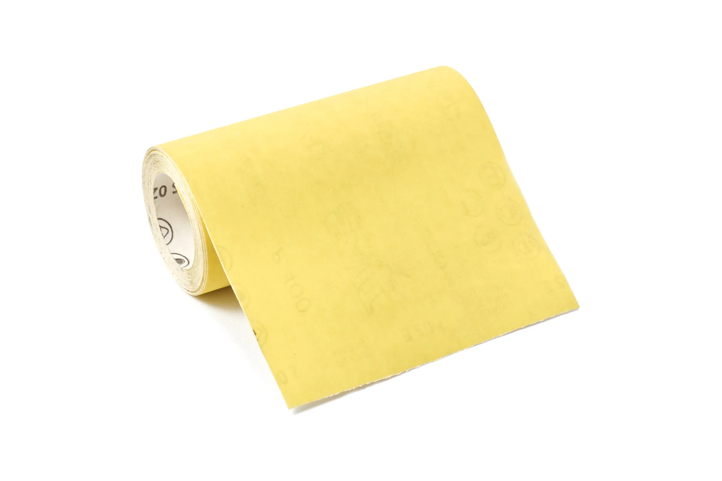 Рулон шлиф. бумага 115мм/50м Р400 э.корунд желтый Yellow "PLEXPART"