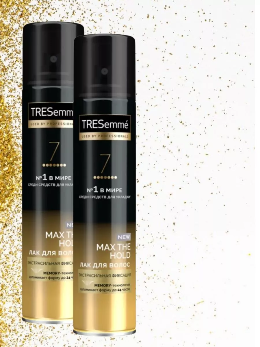 Лак для волос "Tresemme" (250 мл) №5 / Экстра сильная фиксация (12 шт/ящ)