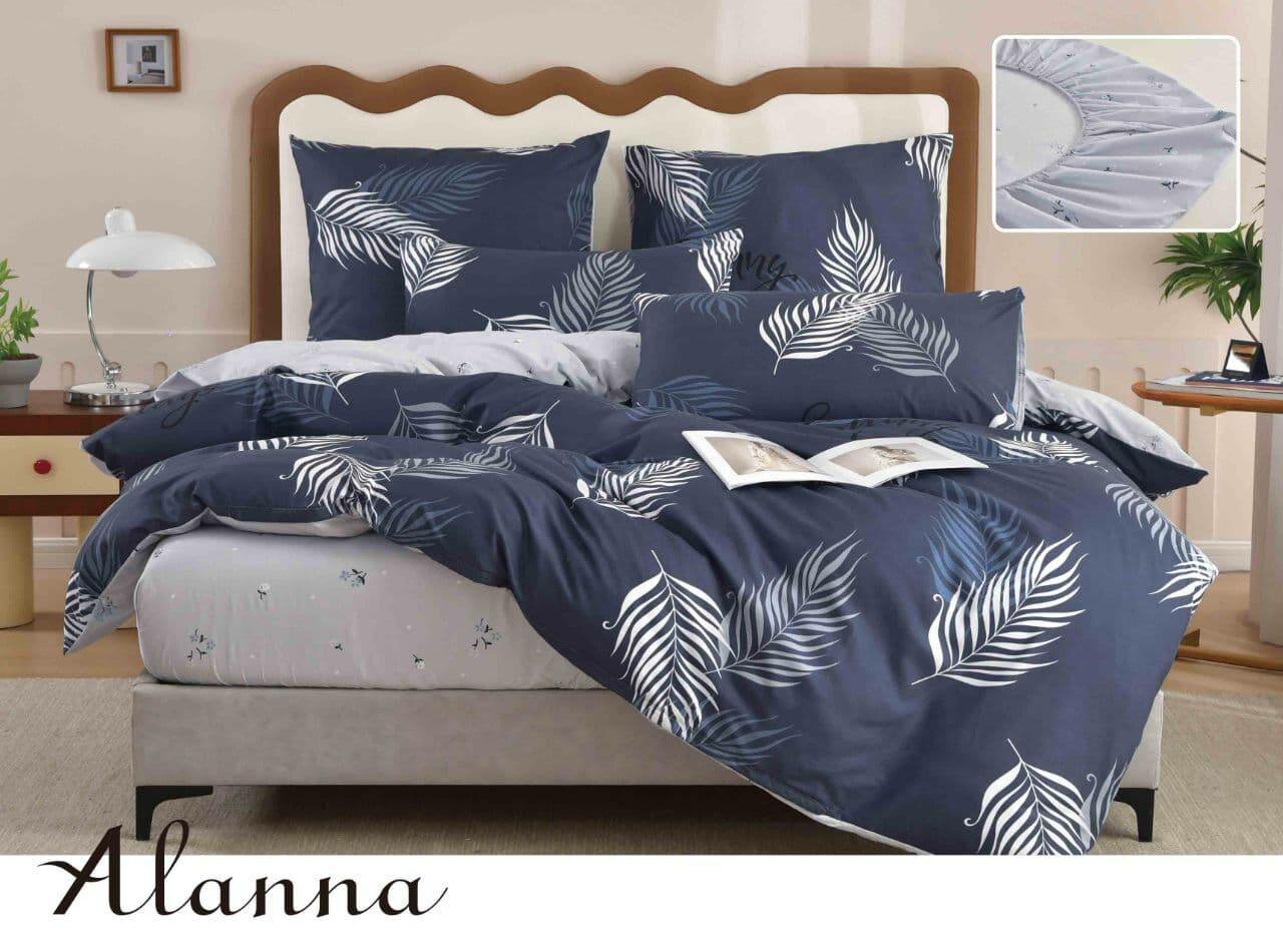КПБ "Alanna" Comfortable в синей упак. 1,5 сп.